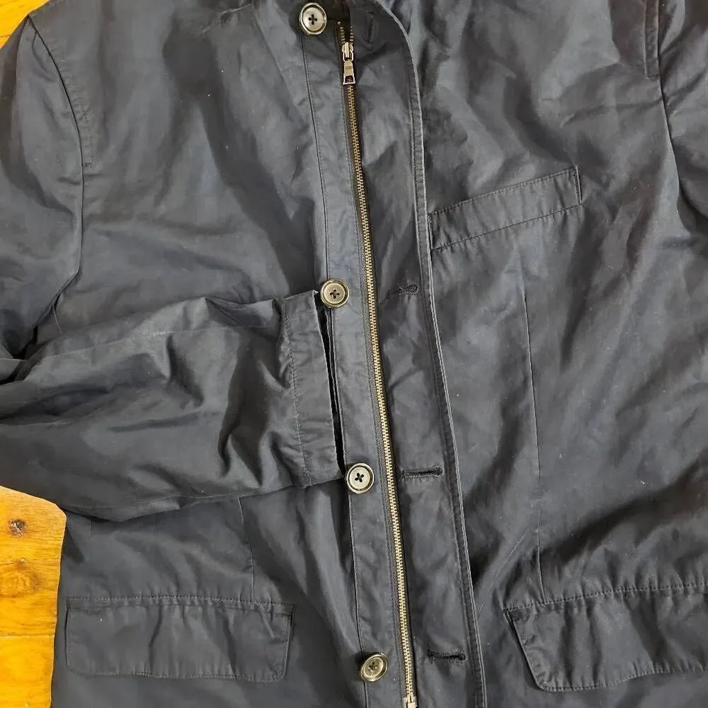 Vince Men's Navy Blazer Full Zip Jacket Size 42